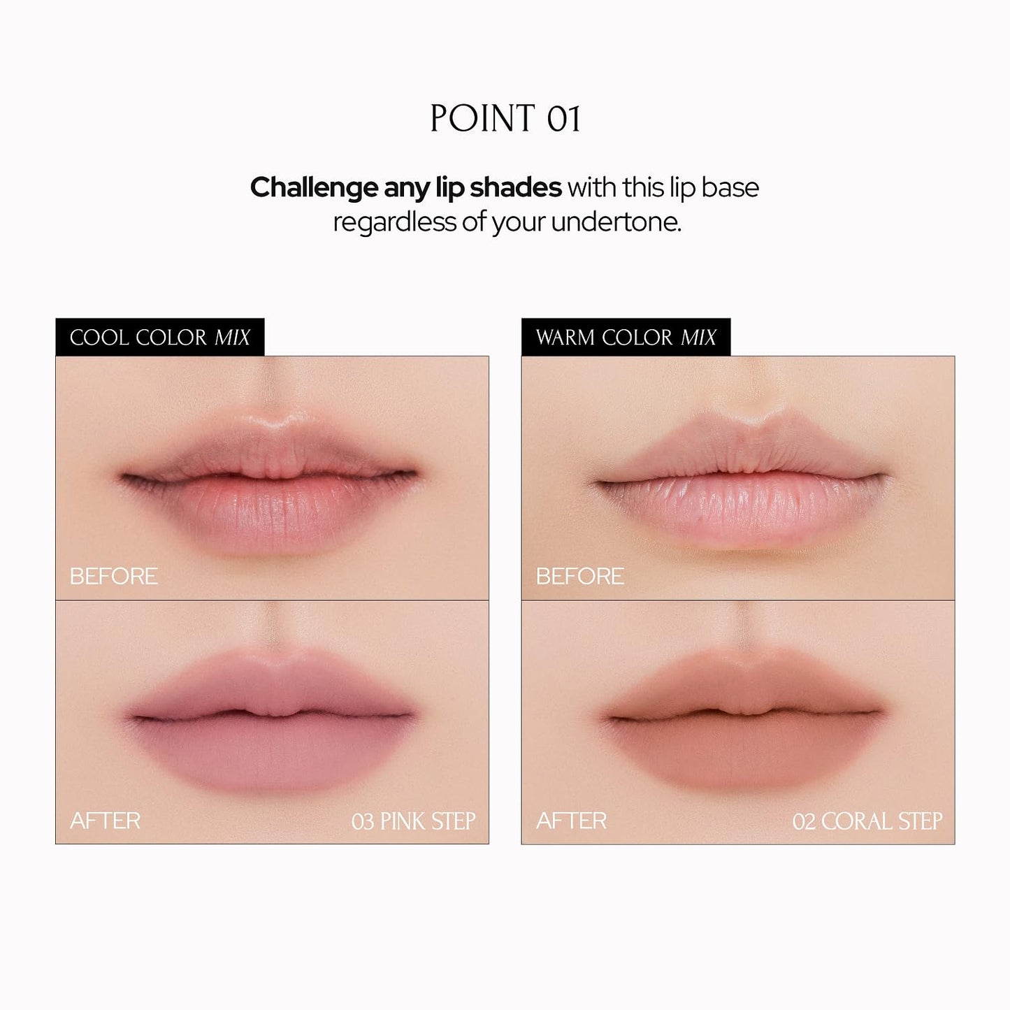 Tie Up Cover Tint - Waterproof & Long Lasting Lip Stain for Women - Korean Base Nude Tint Stick - Kbeauty Matte Gloss - Mood Color Changing (04 FADED FIG, 0.2 Fl oz)