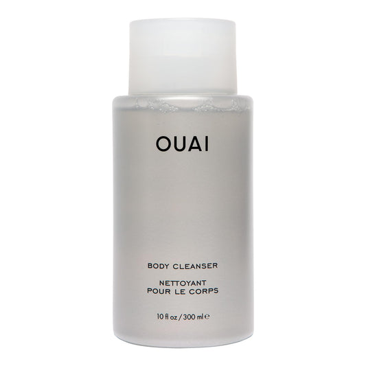 OUAI Body Cleanser, Dean Street - Foaming Body Wash with Jojoba Oil and Rosehip Oil to Hydrate, Nurture, Balance and Soften Skin - Paraben, Phthalate and Sulfate Free Skin Care Products (10 Fl Oz)