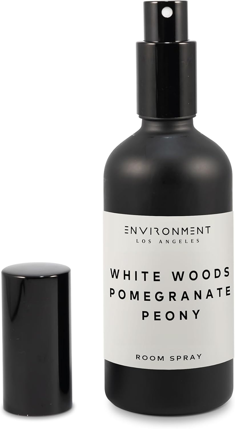 ENVIRONMENT Inspired by 5-Star Hotels ARH Room Spray, 100ml Air Freshener (White Woods | Pomegranate | Peony) Home Fragrance Accessories, Room Perfume, Room Deodorizer, Vegan & Cruelty-Free