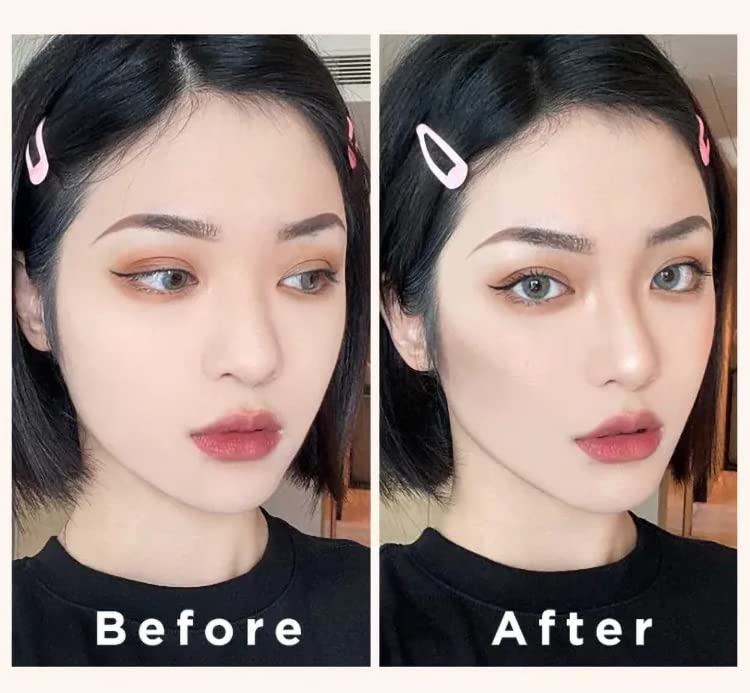 Contour Palette Face Sculpting Grey Contour Powder Palette Face Bronzer Makeup Contouring Palette with Mirror - Highly Pigmented Contour Shadow For Light Skin tone