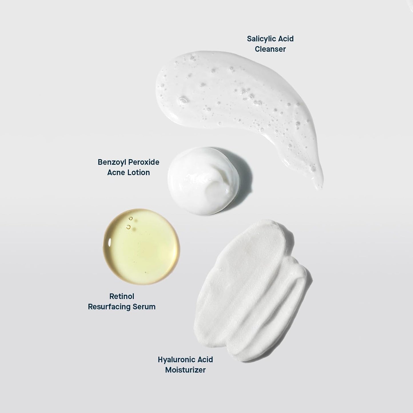 SLMD Skincare by Dr. Pimple Popper - 30-Day Acne System - 4-pc Kit - 3 Steps, 2x per Day Full Routine to Treat and Prevent All Stages of Acne