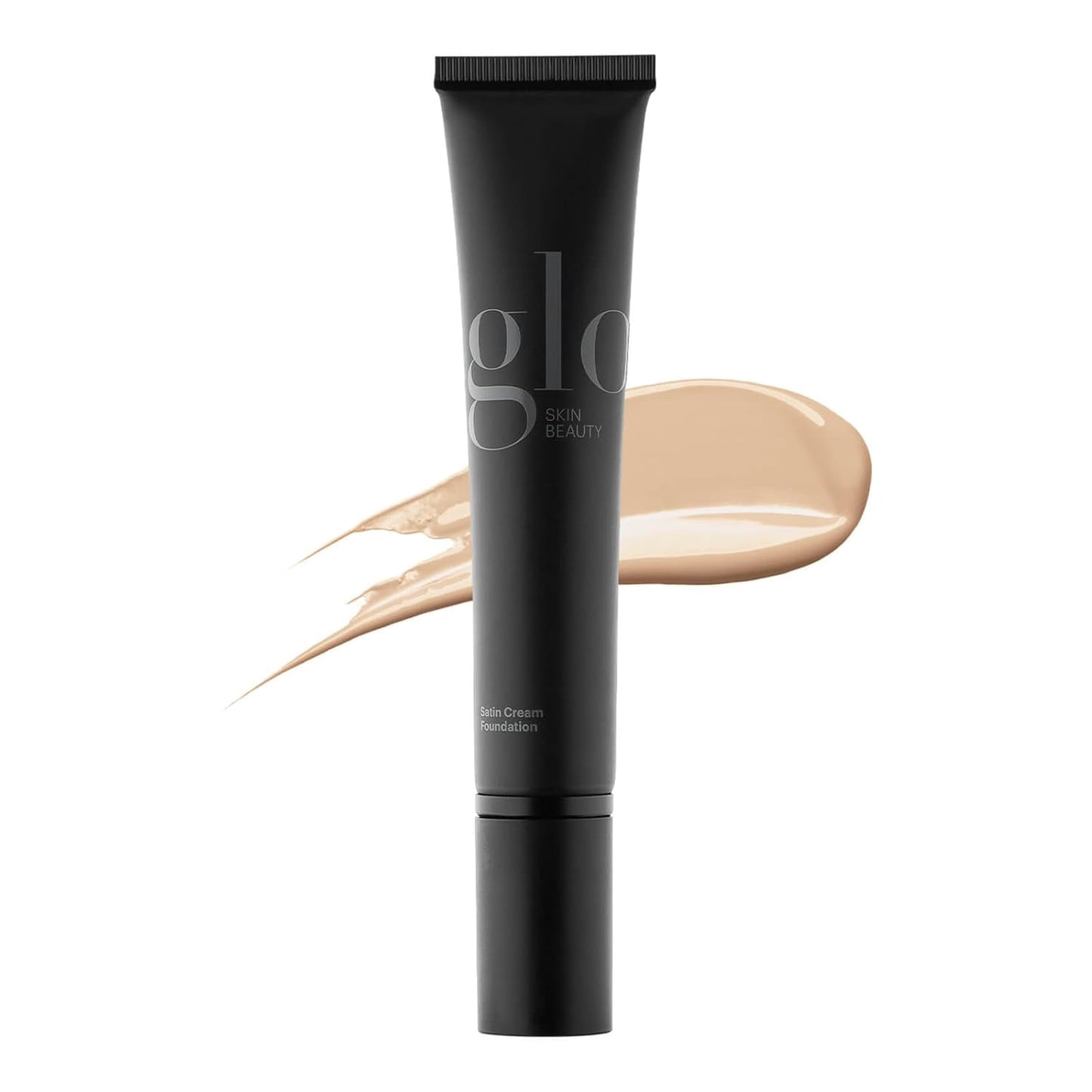 Glo Skin Beauty Satin Cream Foundation Makeup for Face, Natural Light - Full Coverage, Semi Matte Finish, Conceal Blemishes & Even Skin Tone