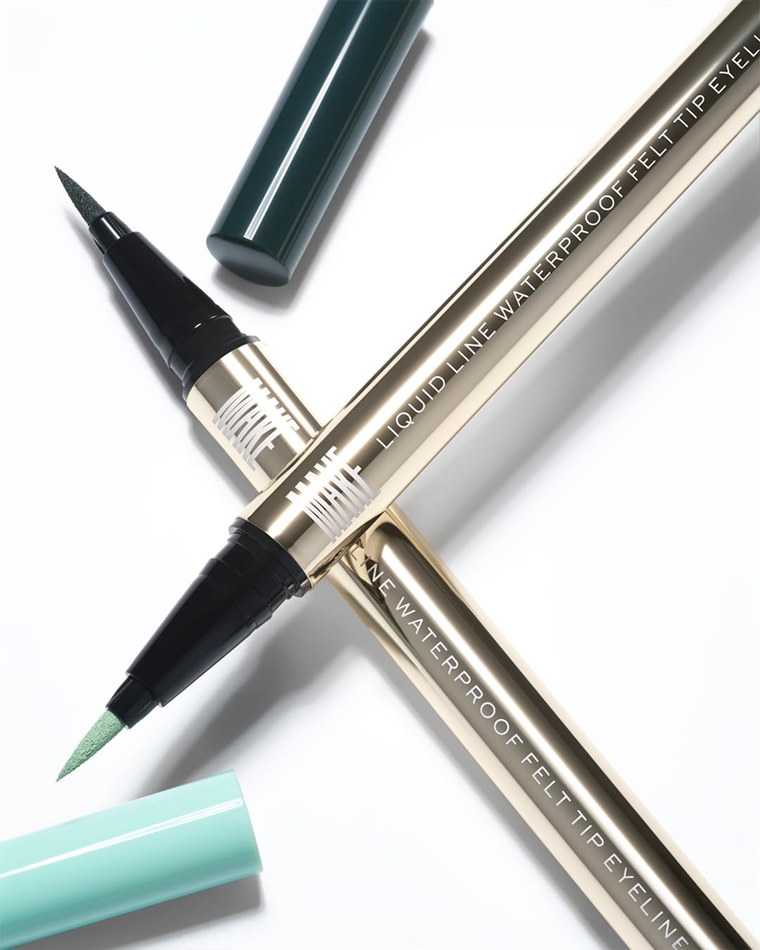 MAKE Beauty Smudge-Proof Felt Tip for Precise Application of Lines, Wings, and Graphics. Long Lasting Eye Liner, Liquid Line Waterproof Felt Tip Eyeliner- Substellar