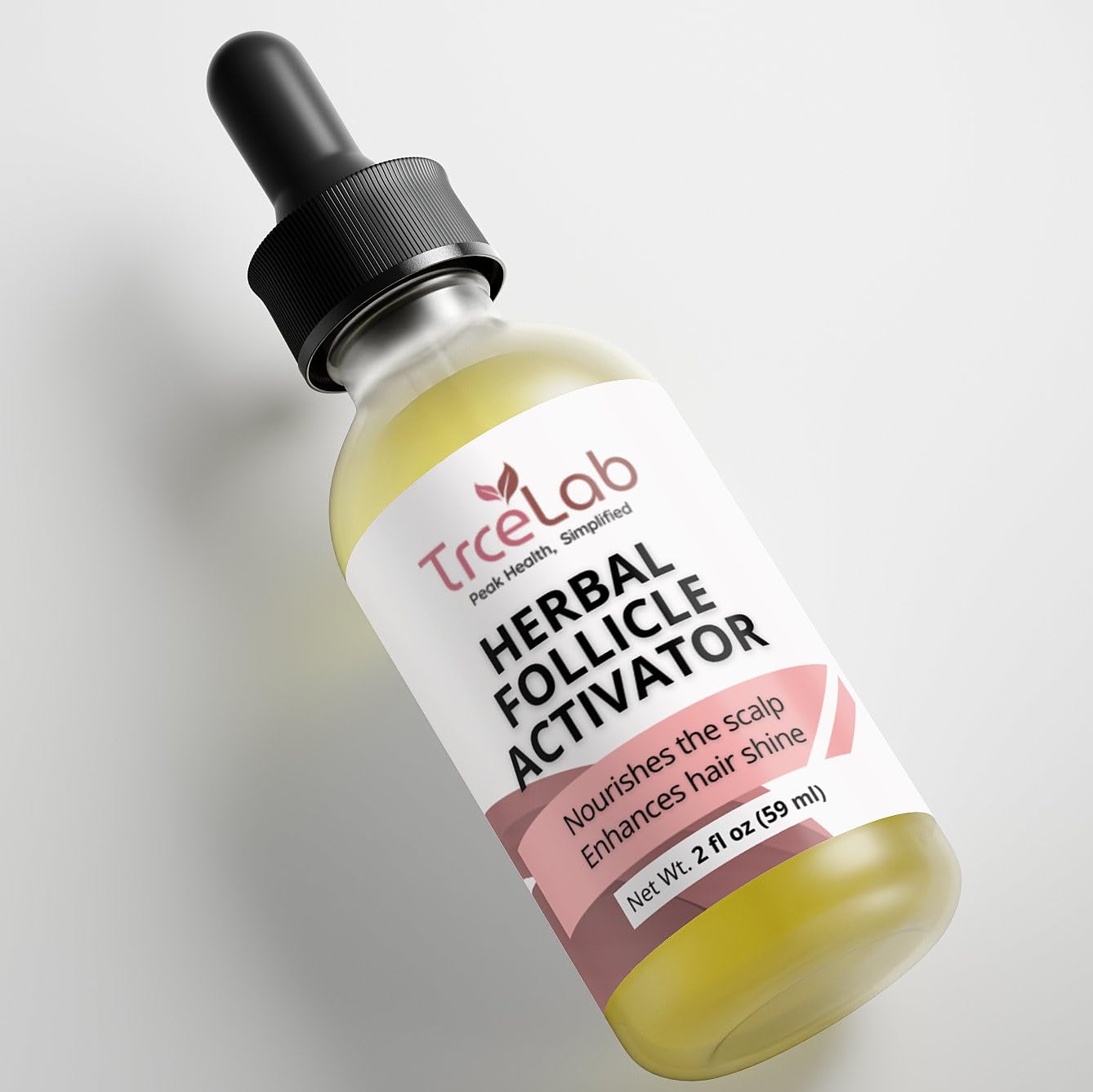 Herbal Follicle Stimulator – Botanical Scalp Serum with Rosemary & Ginger | Nourishing Hair & Scalp Treatment, 2 fl oz