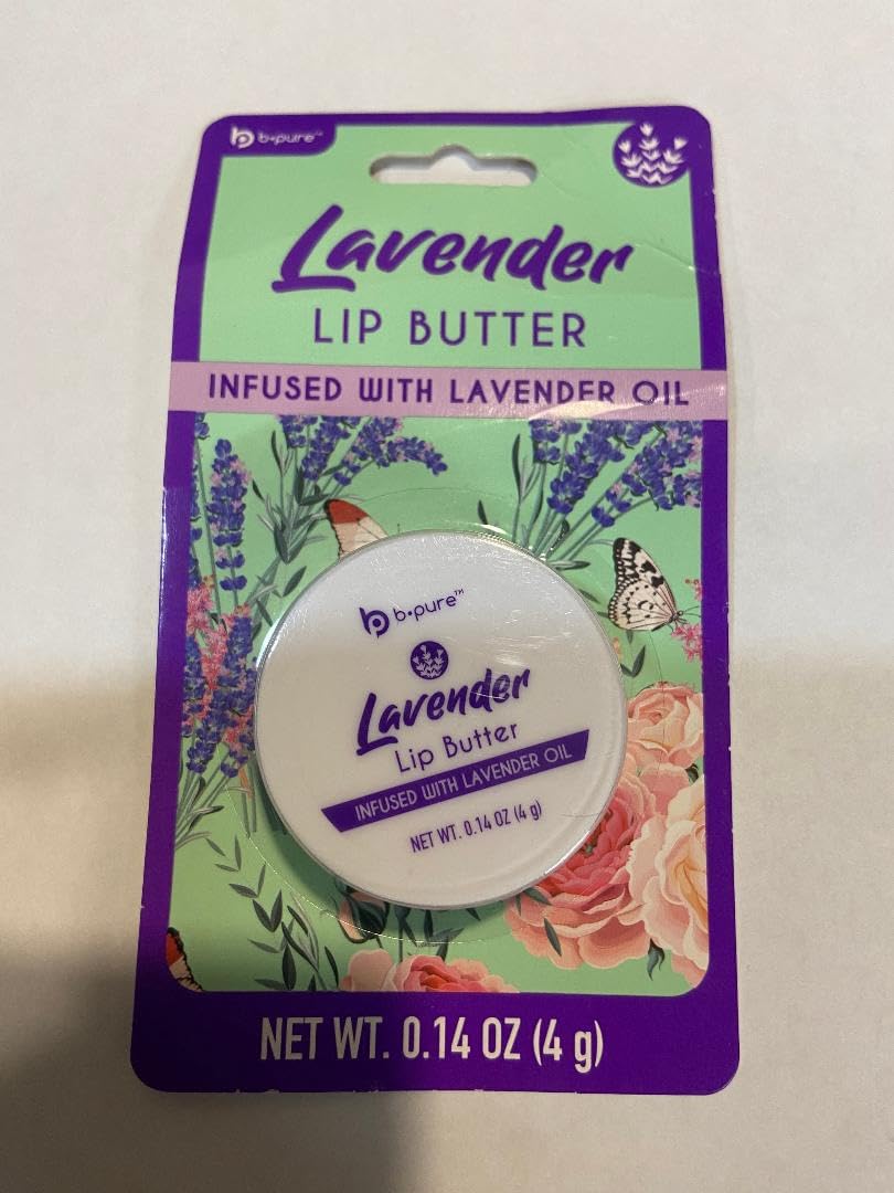 Lavender Lip Butter Infused With Lavender Oil .14