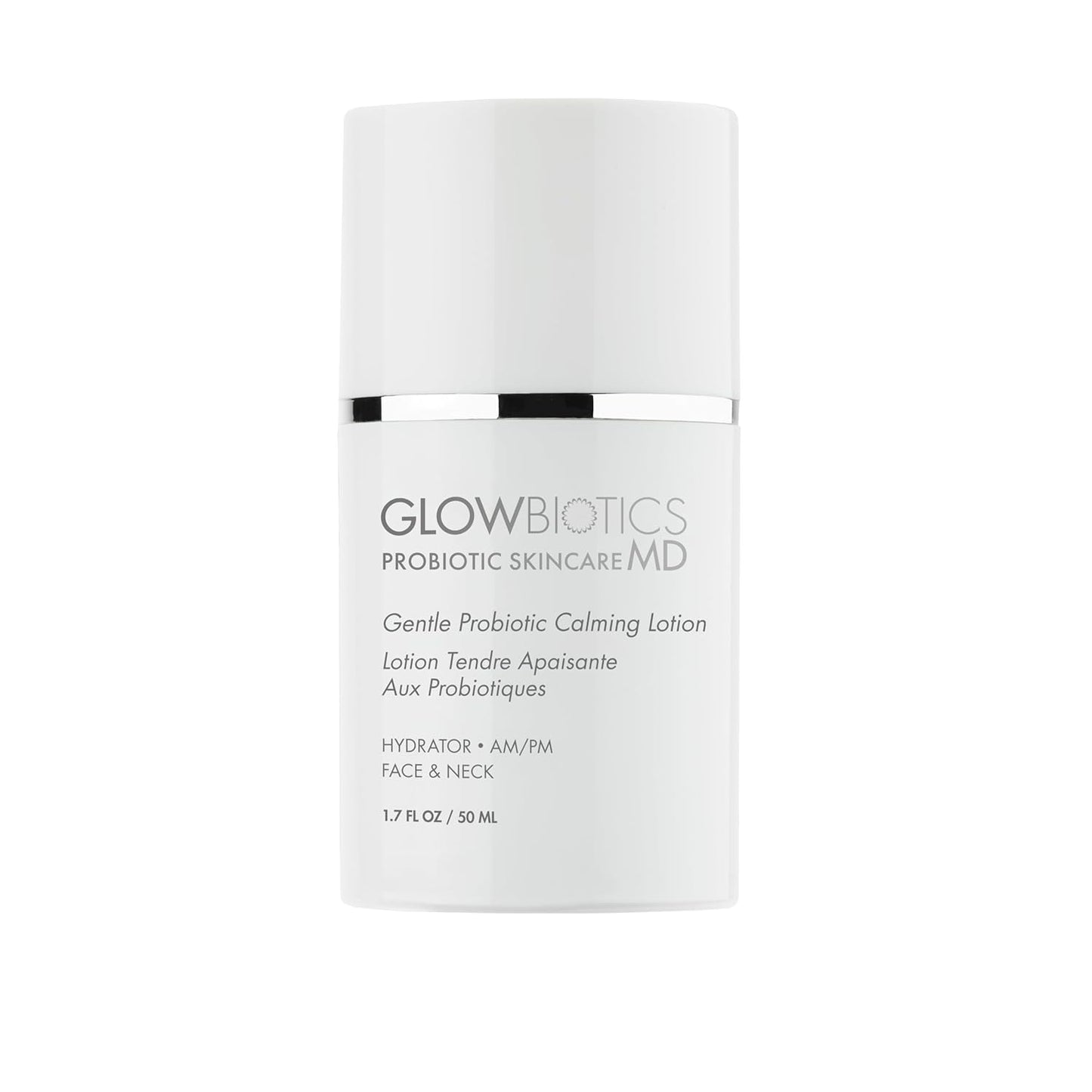 Glowbiotics Gentle Probiotic Calming Lotion: Lightweight Moisturizer for Soothing Hydration, Reduces Redness & Irritation | With Hyaluronic Acid & Shea Butter