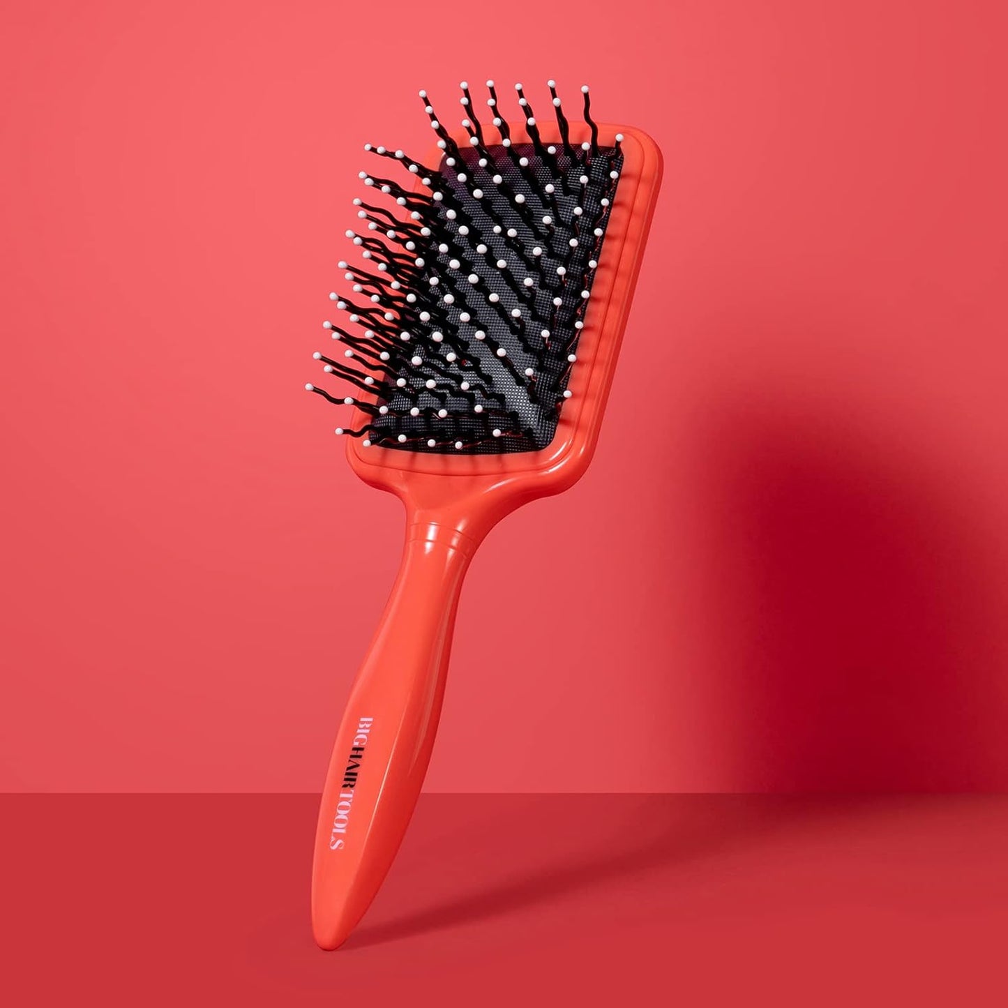 Big Hair Tools, Extra Large Paddle Brush, Cushion Hair Brush, Wavy Pins Reduce Knots and Tangles for Curly, Wavy, Long, Thick Hair