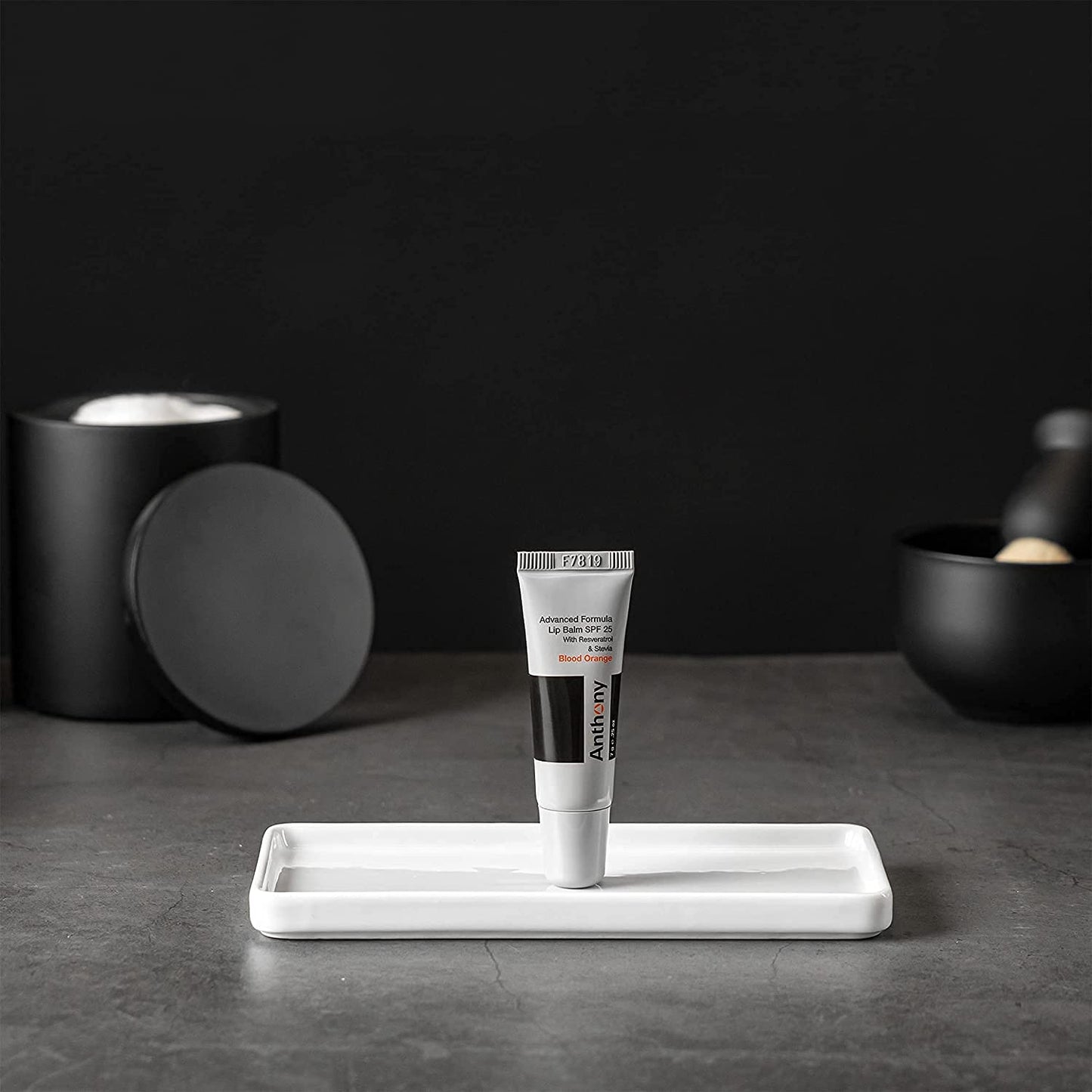 Anthony 25 SPF Lip Balm with Sunscreen for Lips – Contains Green Tea Extract, Shea Butter & Vitamin E – Moisturizing Repair Care Treatment for Chapped & Dry Lips - Blood Orange Flavor - 4 Pack