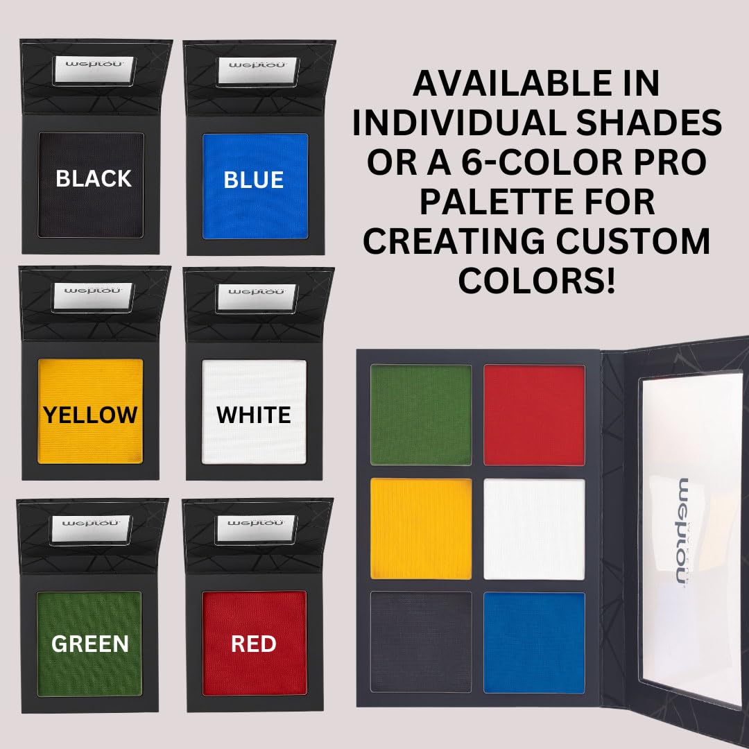 Mehron EDGE Face & Body Paint| Professional Water-Activated Face Paint Makeup | Made in the USA | For Cosplay, Halloween, & SFX (Blue)