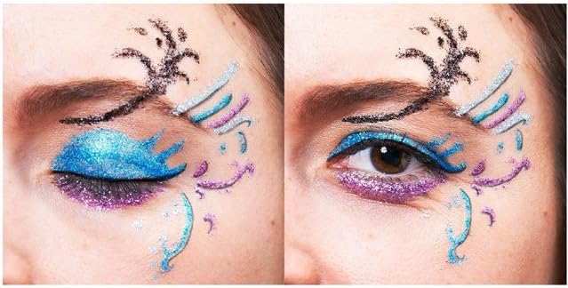 Almar Sales 223889 Dazzling Face Art Makeup Kit Various - color may vary