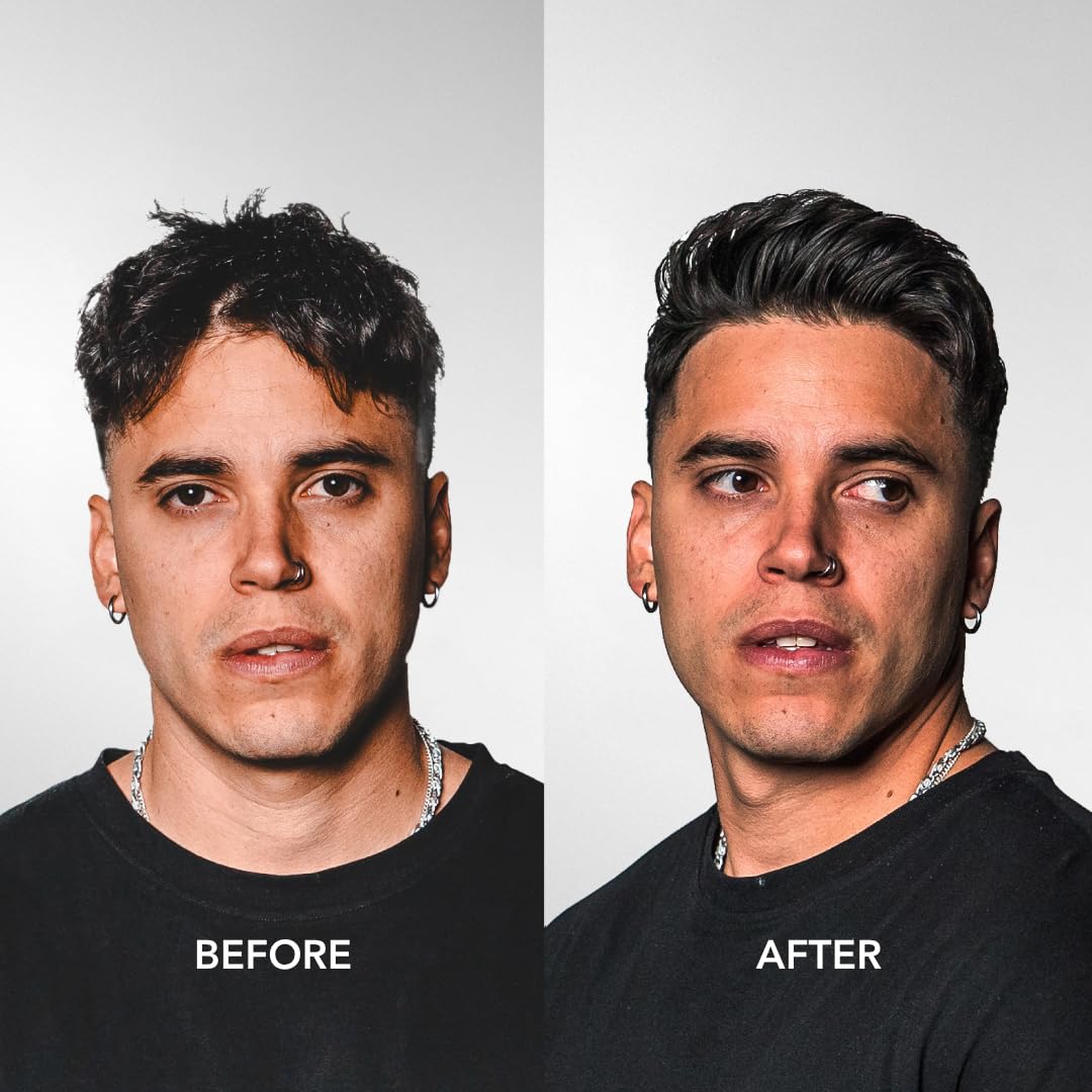 BluMaan Matte Cream Clay - High Hold Matte Finish - Versatile, Easy To Apply, Weightless Control, Nourishing and Cleansing Hair Care Essential with Natural Ingredients - 71 ml/2.5 oz