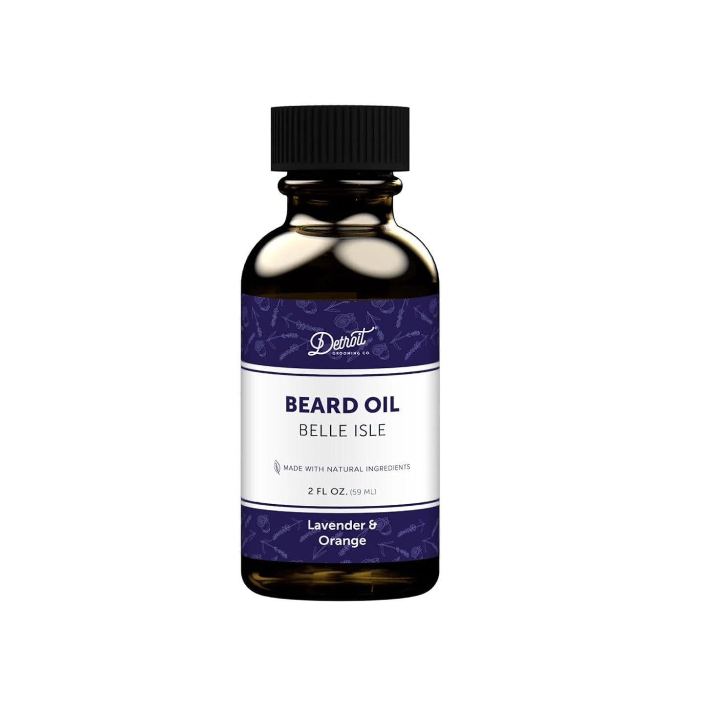 Detroit Grooming Beard Oil | Hydrating & Nourishing Formula with Vitamin E • Belle Isle Scent (2 oz)