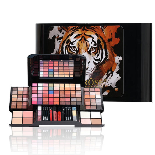 Makeup Sets, Multifunction Makeup Palettes with Mirror, 90 Color Eyeshadows/Compact Powder/Sequins/Bronzing Powder/Highlighter/Lip Color, Makeup kit for Women Full Kit - #A