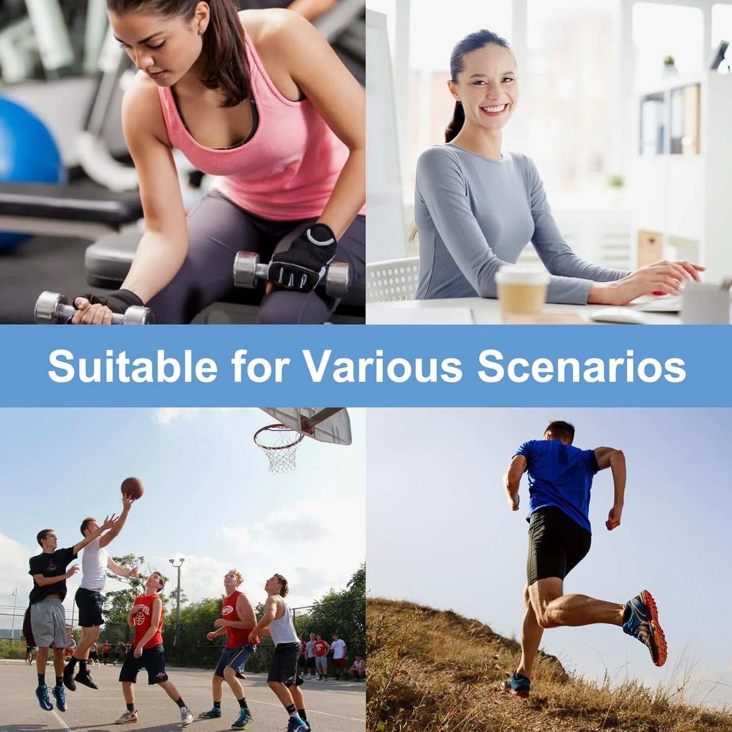 Ice Packs for Injuries Reusable Gel (2 Pack) - Hot Cold Gel Ice Pack for Injury, Pain Relief, Rehabilitation - Flexible Ice Packs for Knee, Shoulder, Back, Neck, Wrist - 4.7" x 12.2"