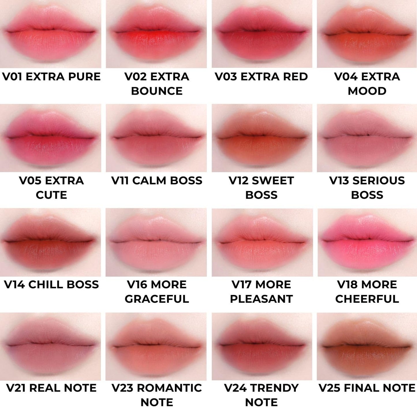 BBIA Last Velvet Tint NEW - Soft Creamy Matte Finish Lip Stain, Blur Effect & Velvety Texture, Long-Lasting, High Pigment, Non-Drying, Vegan, Korean Lip Makeup (V13 SERIOUS BOSS, Pack of 1)
