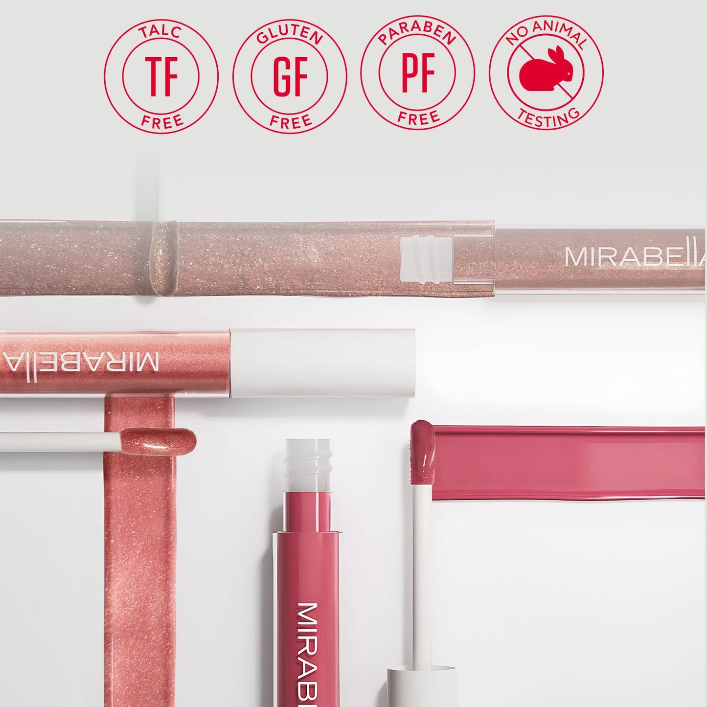 Mirabella Luxe Advanced Lip Gloss, Hydrating Non-Sticky High-Shine Lip Gloss for Women, Infused with Vitamin E & Jojoba Oil, Long-Lasting & Cruelty-Free - Original Sublime (Rich Purple Plum)