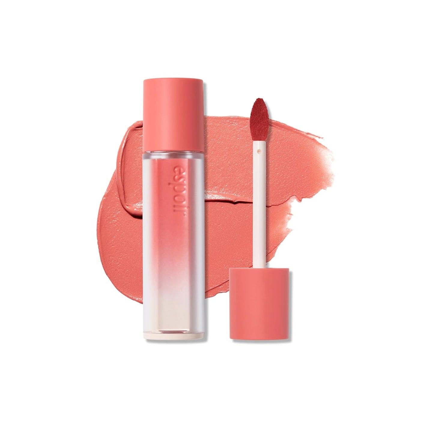 Espoir Couture Lip Tint Fitting Blur #2 Nougat Filling 0.14oz | Soft and Creamy Color for Blurry Lip Look | Smudge-Proof Fixing Lip Stain | Lightweight and Comfortable Matte Finish