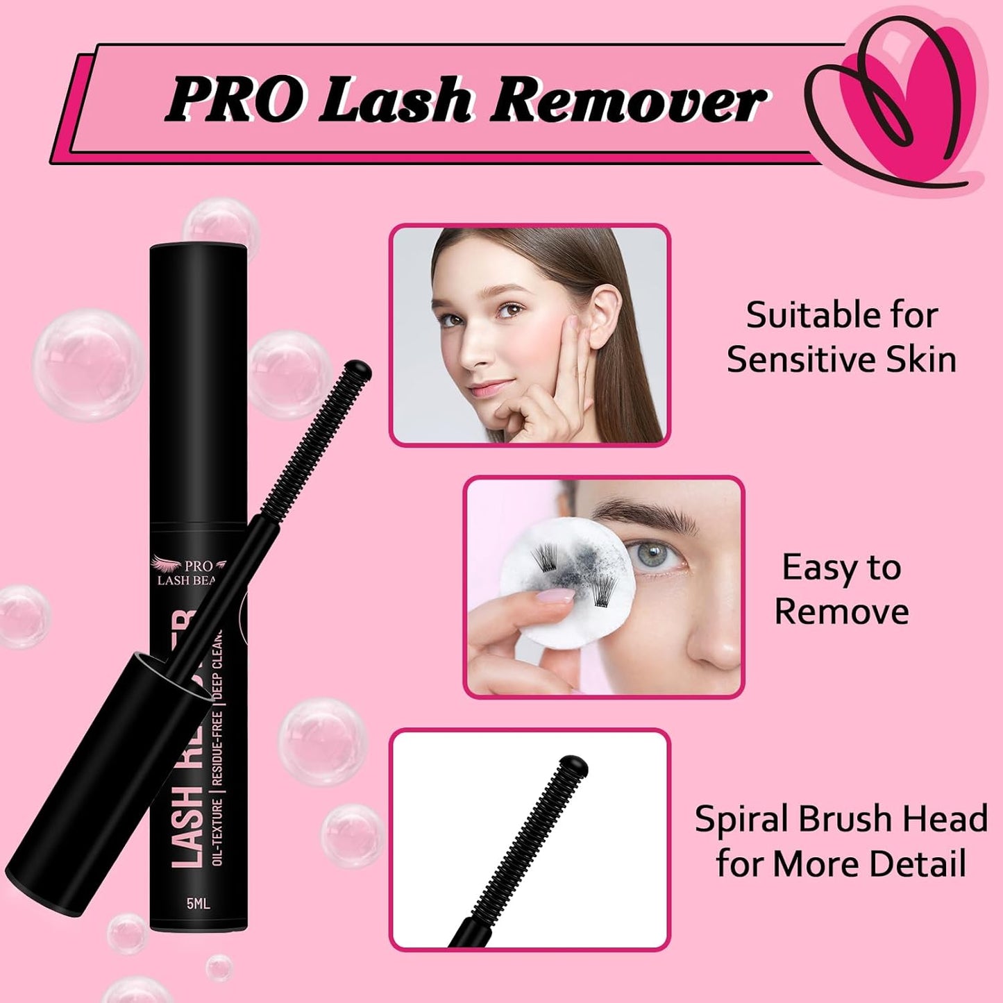 Lash Clusters Kit 280pcs Eyelash Clusters D Curl Eyelash Extension Kit Individual Lashes with Lash Bond and Seal Lash Remover Lash Applicator Easy to Apply at Home(50D-9-16mix Kit)