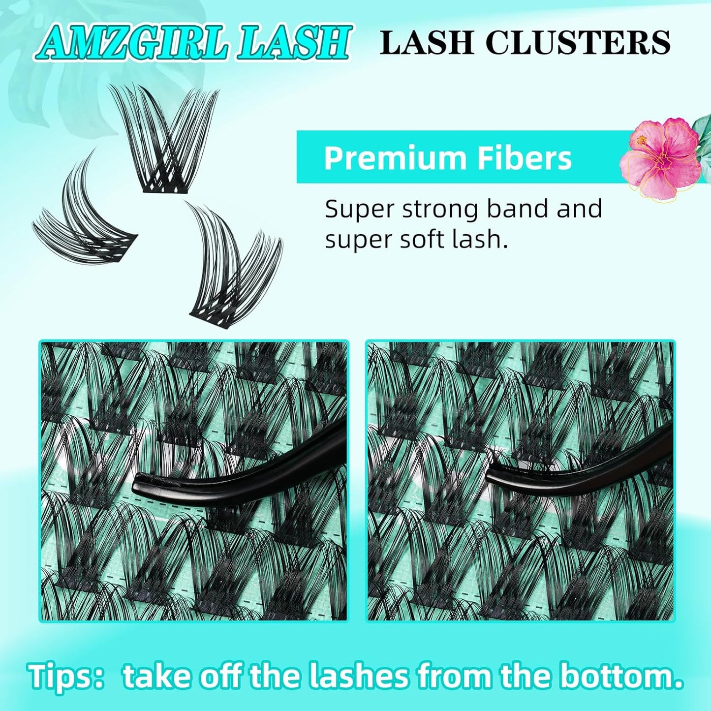 Lash Clusters Wet Look 168Pcs Eyelash Cluster Ultra-Thin Lash Band Eyelashes Extensions Spiky Anime Wide Span Lashes(Hollyhock,D-Mix10-18mm)