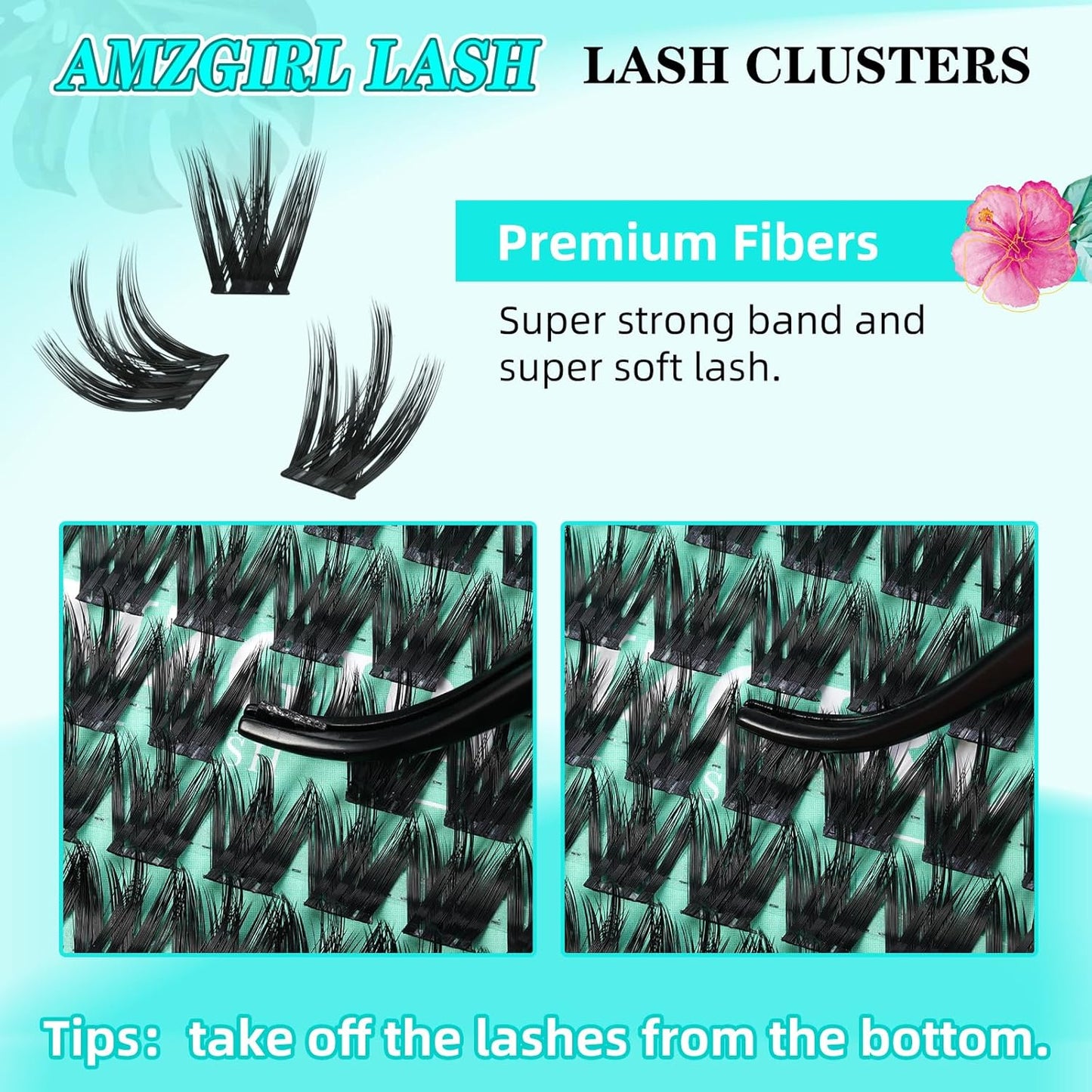 Lash Clusters Wet Look 168Pcs Eyelash Cluster Ultra-Thin Lash Band Eyelashes Extensions Spiky Anime Wide Span Lashes(Orchid,D-16mm)