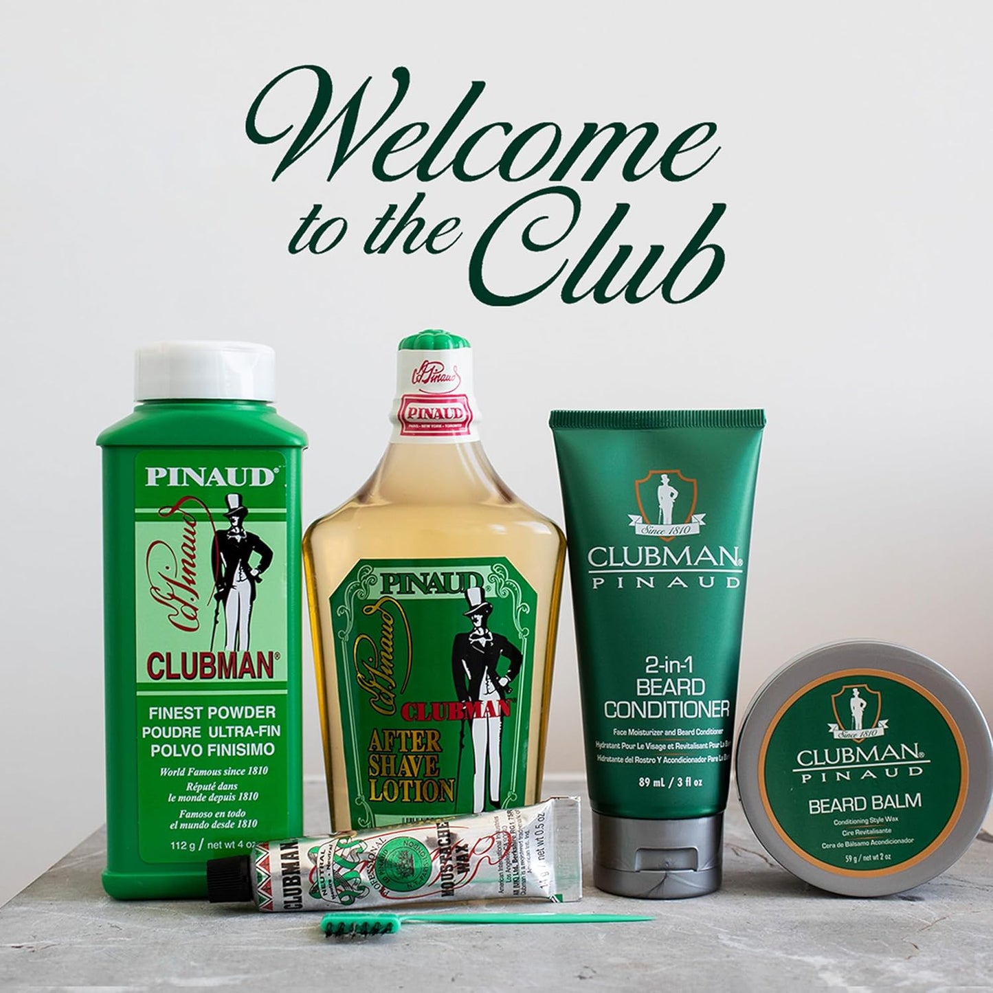 Clubman Pinaud Eau de Portugal Compound Hair Tonic, Formulated for Light Hair, Removes Loose Dandruff, 12.5 fl oz, 1-pack