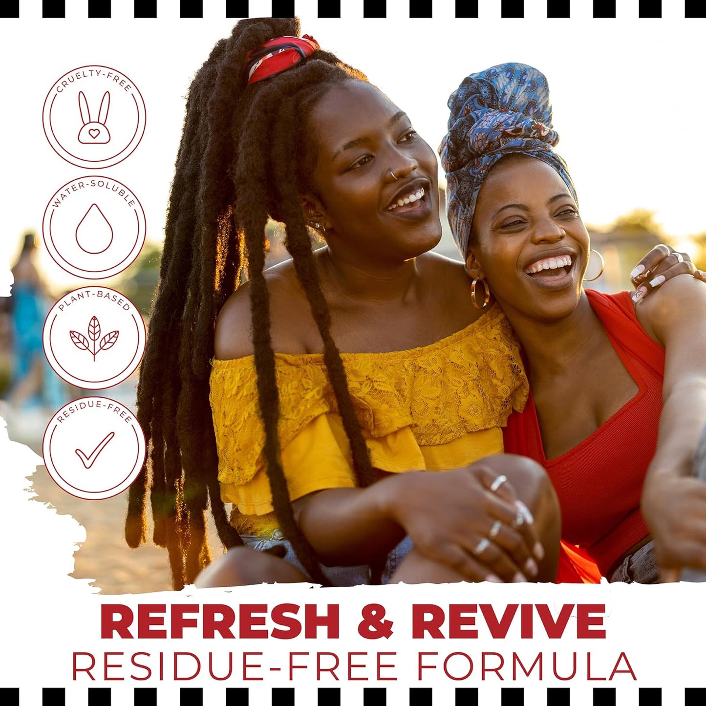 Dollylocks Dreadlock Refreshening Spray for Locs - Pepe Le Rosemary, Peppermint Lemon and Rosemary Scent - Residue-free and Sulfate-free Loc and Scalp Refreshing Spray for Dreadlocks, 8oz