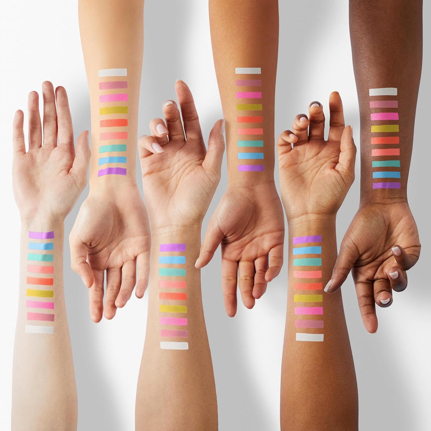 SUAKE 9 Colorful Light to Dark Matte Eyeshadow Palette. Highly Pigmented Pink Orange Blue Purple Eye shadow Paleta.Blendability Matte Makeup Powder Palet.paleta de sombras de ojos