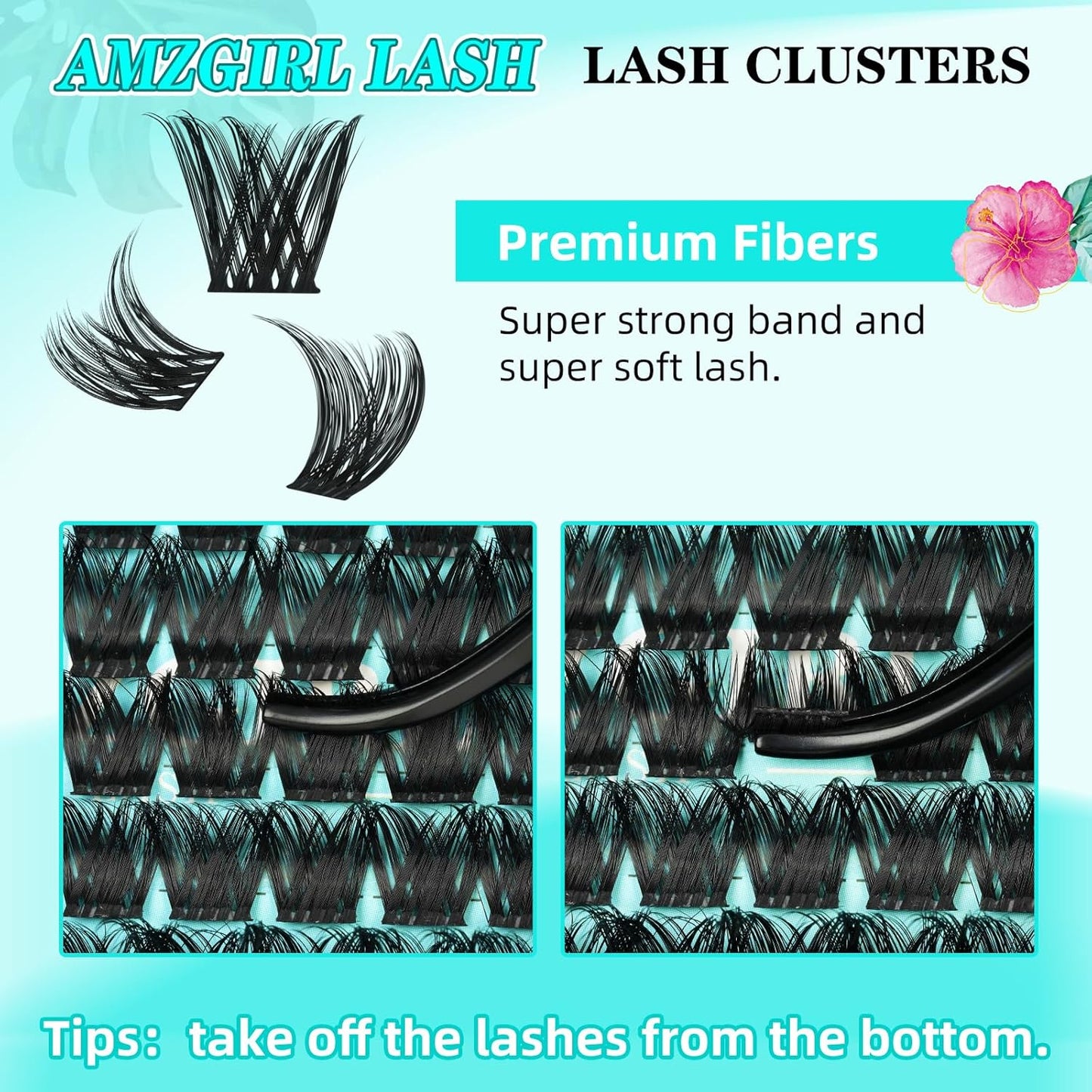 Lash Clusters Wet Look 168Pcs Eyelash Cluster Ultra-Thin Lash Band Eyelashes Extensions Spiky Anime Wide Span Lashes(Tulip,C-Mix10-18mm)